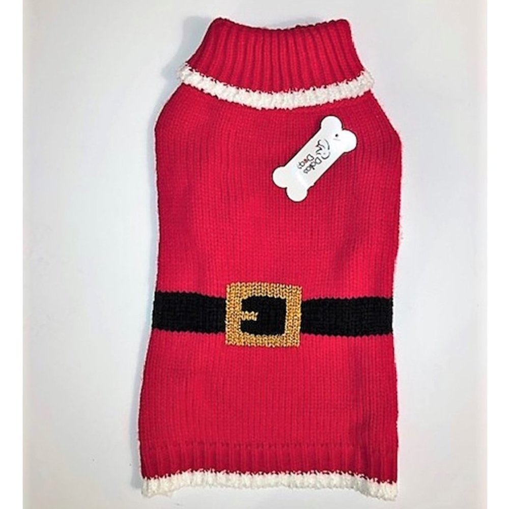 Santa Sweater for Dogs
